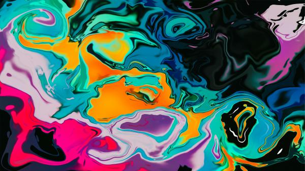 Free color paint 4k hd abstract wallpaper download