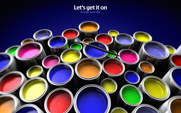 Free color paints wallpaper download