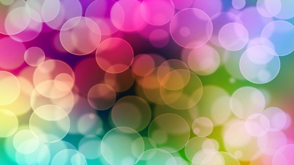 Free colorful bokeh hd abstract wallpaper download