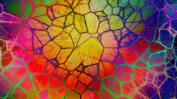 Free colorful digital art illustration 4k hd abstract wallpaper download