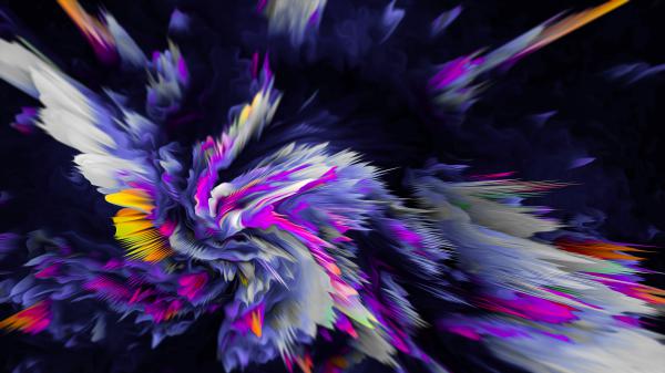 Free colorful flower birth 4k hd abstract wallpaper download