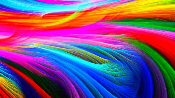 Free colorful fractal shapes 4k hd abstract wallpaper download