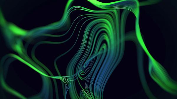 Free colorful green razer 4k hd abstract wallpaper download