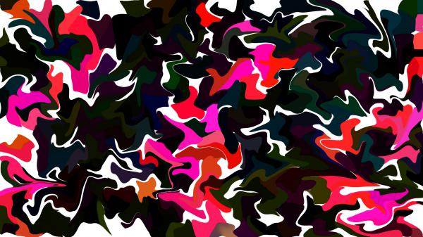 Free colorful paint red green pink hd abstract wallpaper download