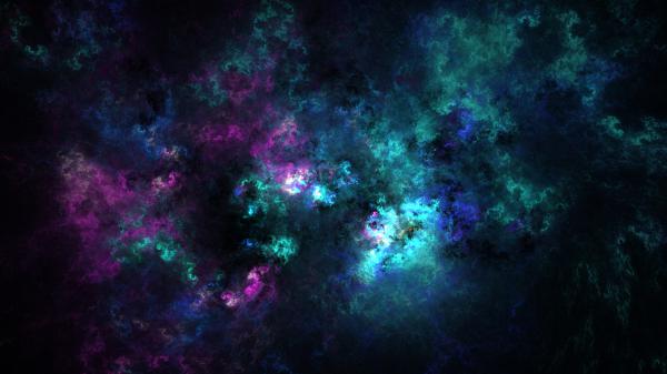 Free colorful space abstract wallpaper download