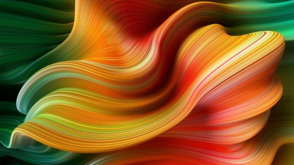 Free colorful swirl shapes 4k hd abstract wallpaper download