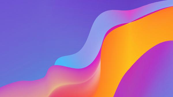 Free colorful waves 3 wallpaper download