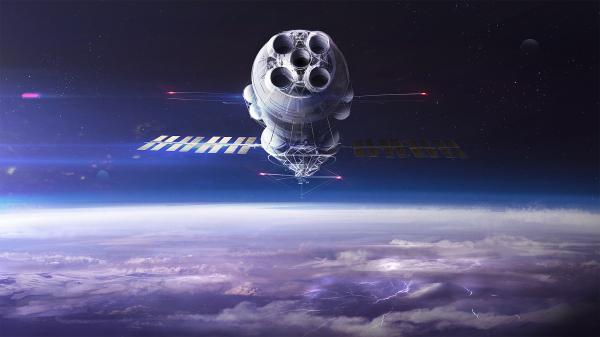 Free command spaceship wallpaper download