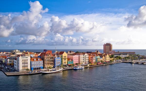 Free curacao from above wallpaper download