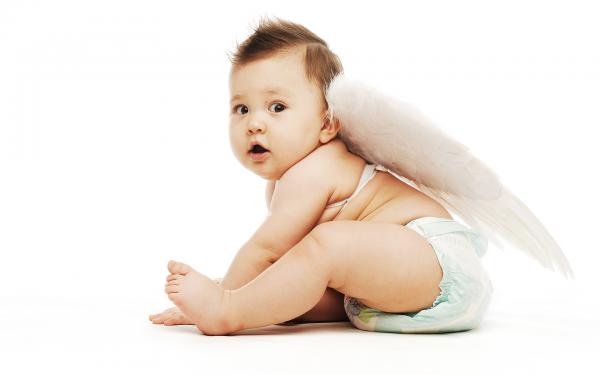 Free cute fairy baby wallpaper download