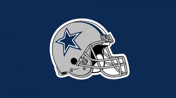 Free dallas cowboys helmet in blue background hd sports wallpaper download