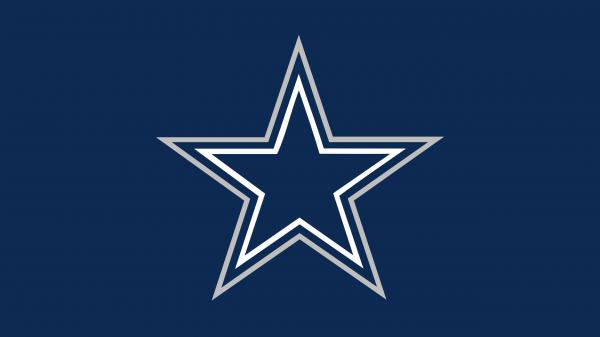 Free dallas cowboys logo in blue background hd sports wallpaper download