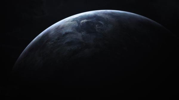Free dark planet 5k wallpaper download