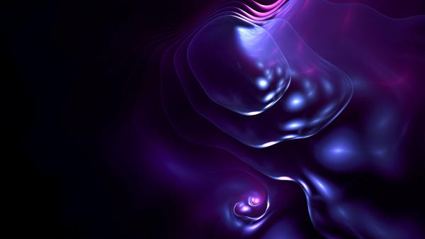 Free dark purple bubbles 4k hd abstract wallpaper download