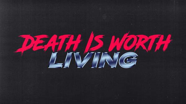 Free death is worth living hd inspirational wallpaper download