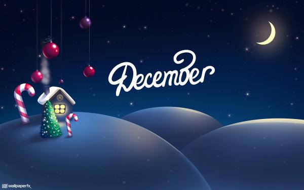 Free december the christmas month wallpaper download