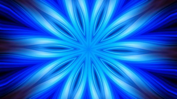 Free digital art kaleidoscope artistic blue hd abstract wallpaper download