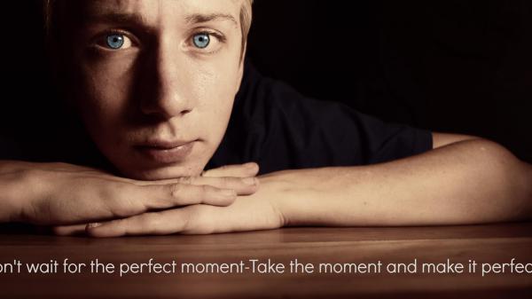 Free do not wait for the perfect moment take the moment and make it perfect hd inspirational wallpaper download