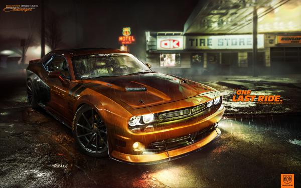 Free dodge challenger rt 4k wallpaper download