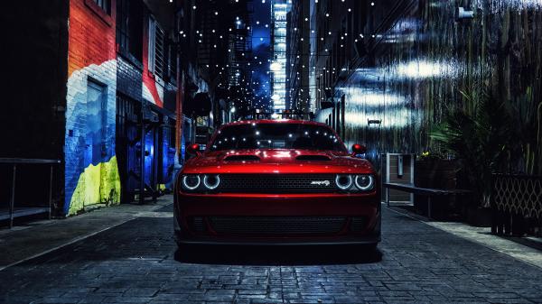 Free dodge challenger srt 4k wallpaper download