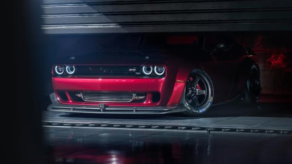 Free dodge challenger srt demon 4k wallpaper download