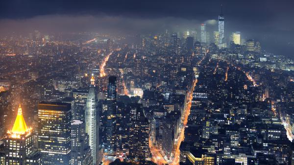 Free downtown new york city 4k wallpaper download