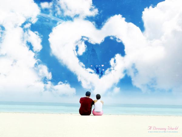 Free dreamy love world wallpaper download