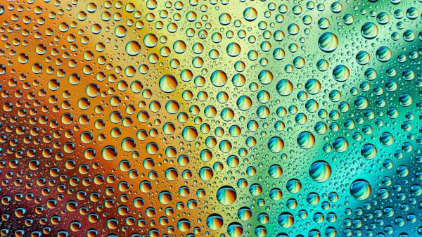 Free drops water rainbow 4k hd abstract wallpaper download