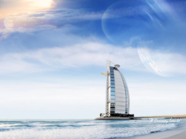 Free dubai dreamy world wallpaper download