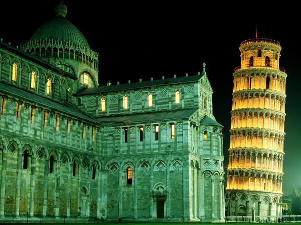 Free duomo leaning tower pisa italy wallpaper download