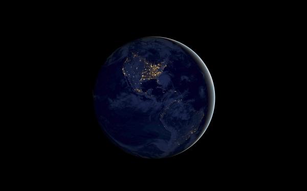 Free earth night ios 11 stock hd wallpaper download