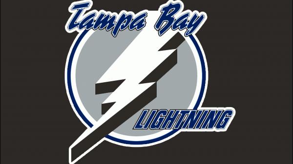 Free emblem logo nhl tampa bay lightning in light brown background basketball hd sports wallpaper download