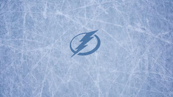 Free emblem logo nhl tampa bay lightning in light white and blue background basketball hd sports wallpaper download