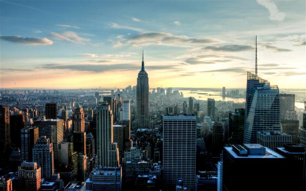 Free empire state city wallpaper download