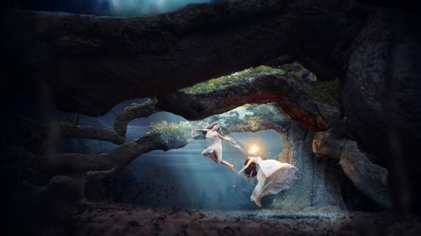 Free fairies dream 4k wallpaper download