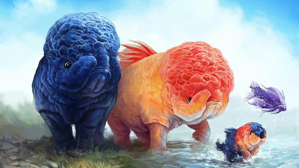 Free fantasy animal 4k hd wallpaper download