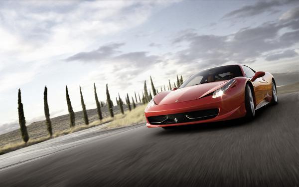 Free ferrari 458 italia supercar 2 wallpaper download