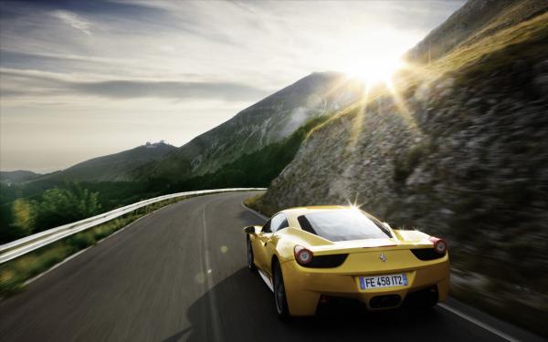 Free ferrari 458 italia supercar 5 wallpaper download