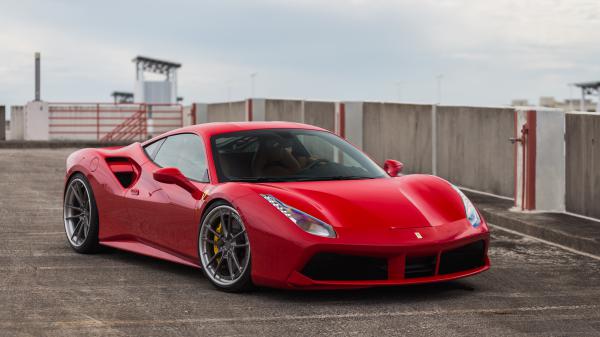 Free ferrari 488 5k wallpaper download