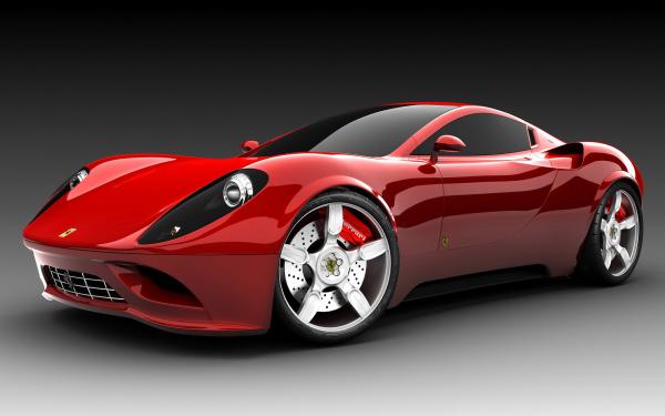 Free ferrari concept car wallpaper download