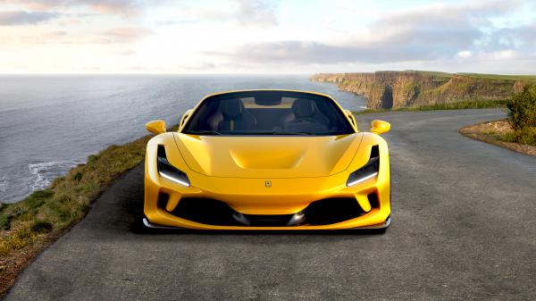 Free ferrari f8 spider 2019 5k wallpaper download