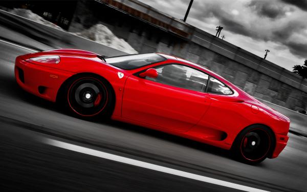 Free ferrari on forged cf 5 wheels wallpaper download