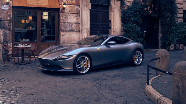 Free ferrari roma 2020 wallpaper download