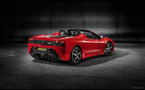 Free ferrari scuderia spider 16m 4 wallpaper download