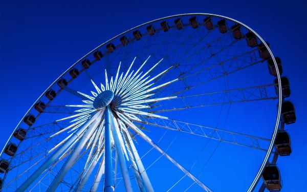 Free ferris wheel 4k wallpaper download