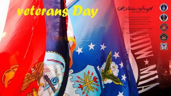 Free flags hd veterans day wallpaper download