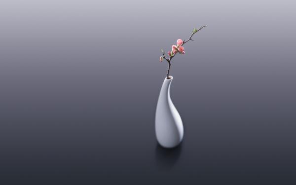 Free flower vase wallpaper download