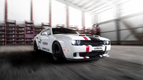 Free geiger dodge challenger srt hellcat cerberus 2019 4k wallpaper download