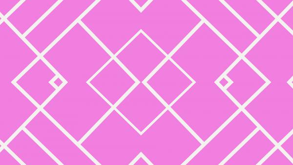 Free geometry pink hd abstract wallpaper download