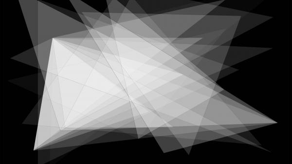 Free geometry white triangle black hd abstract wallpaper download